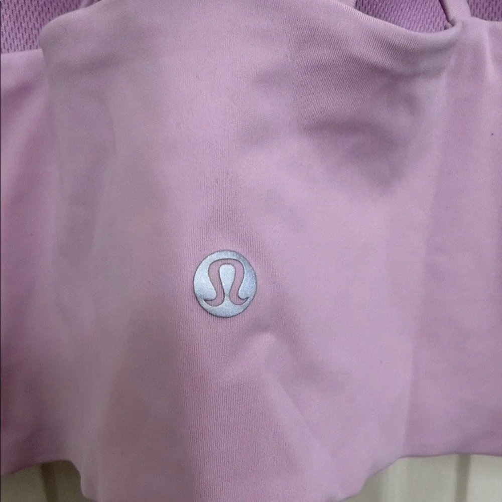Lululemon Like a Cloud Longline Bra in Lavender Frost: 10 - Picture 4 of 7